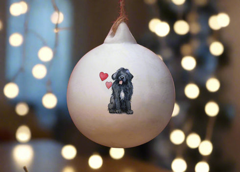 Newfoundland Ceramic Round Bauble